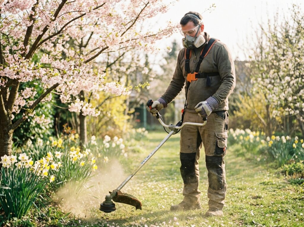 Какие средства индивидуальной защиты нужны в саду весной?