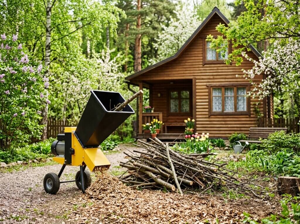 Зачем нужен садовый измельчитель?