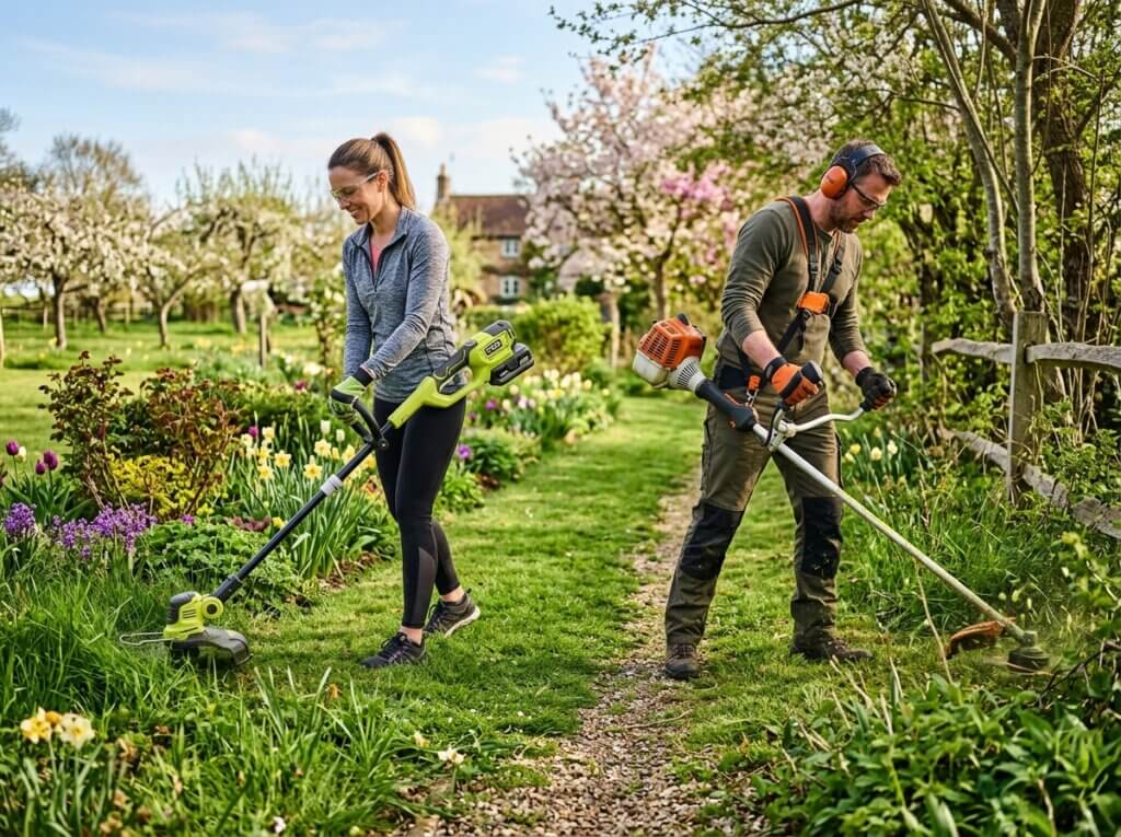 Триммеры аккумуляторные или бензиновые: что выгоднее этой весной?