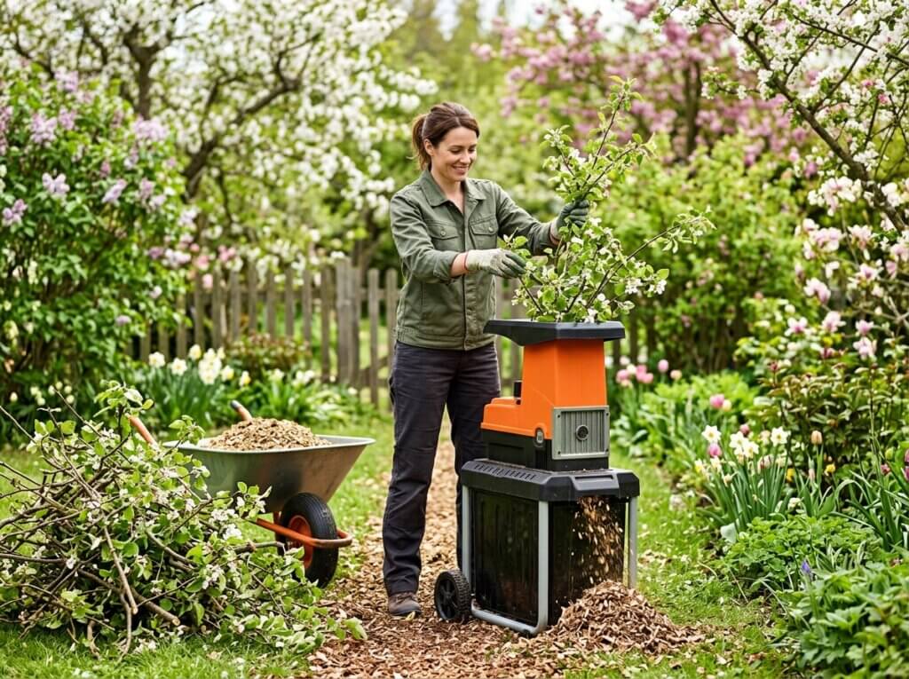 Зачем нужен садовый измельчитель?