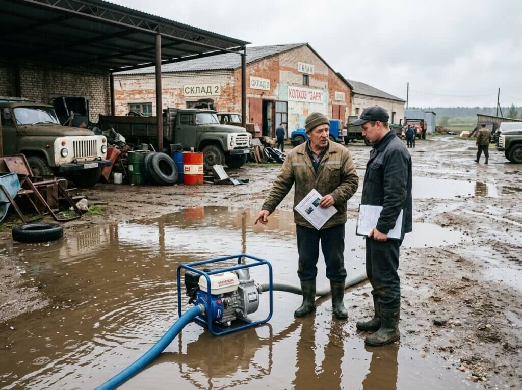 Зачем мотопомпа нужна весной: как выбрать правильную модель?