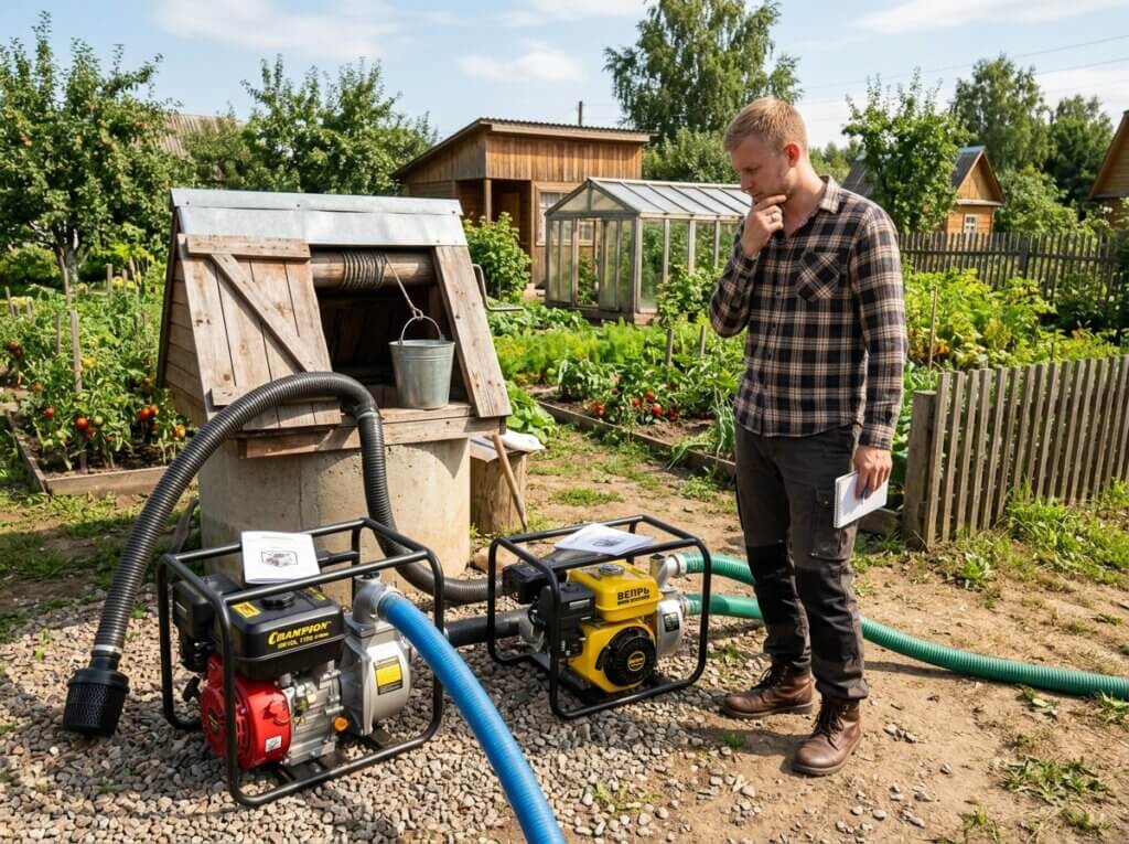 Зачем мотопомпа нужна весной: как выбрать правильную модель?